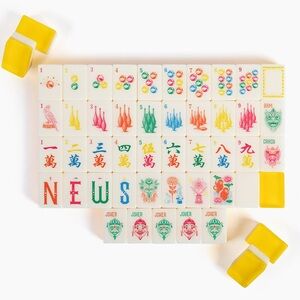 American Mahjong 
Circus Fun Mahjong Tiles, Racks & Mat